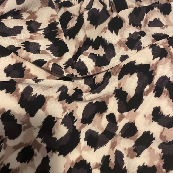 NWT- American Beach- size 10 - bathing suit top- leopard print - Picture 7 of 12